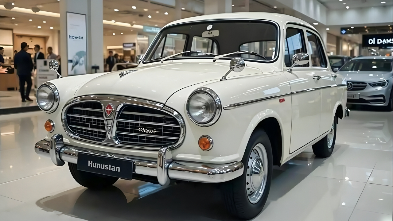 Hindustan Ambassador 2026 Launches A Retro Legend With Futuristic Features