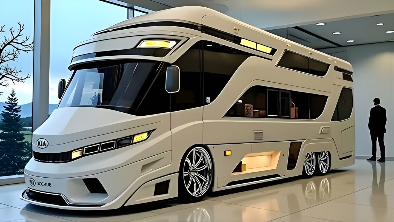 2026 Kia Motorhome Shakes Up the RV Scene With Bold New Design